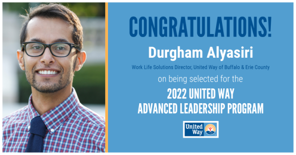 United Way of Buffalo & Erie County Employee Selected for Worldwide Leadership Program Image