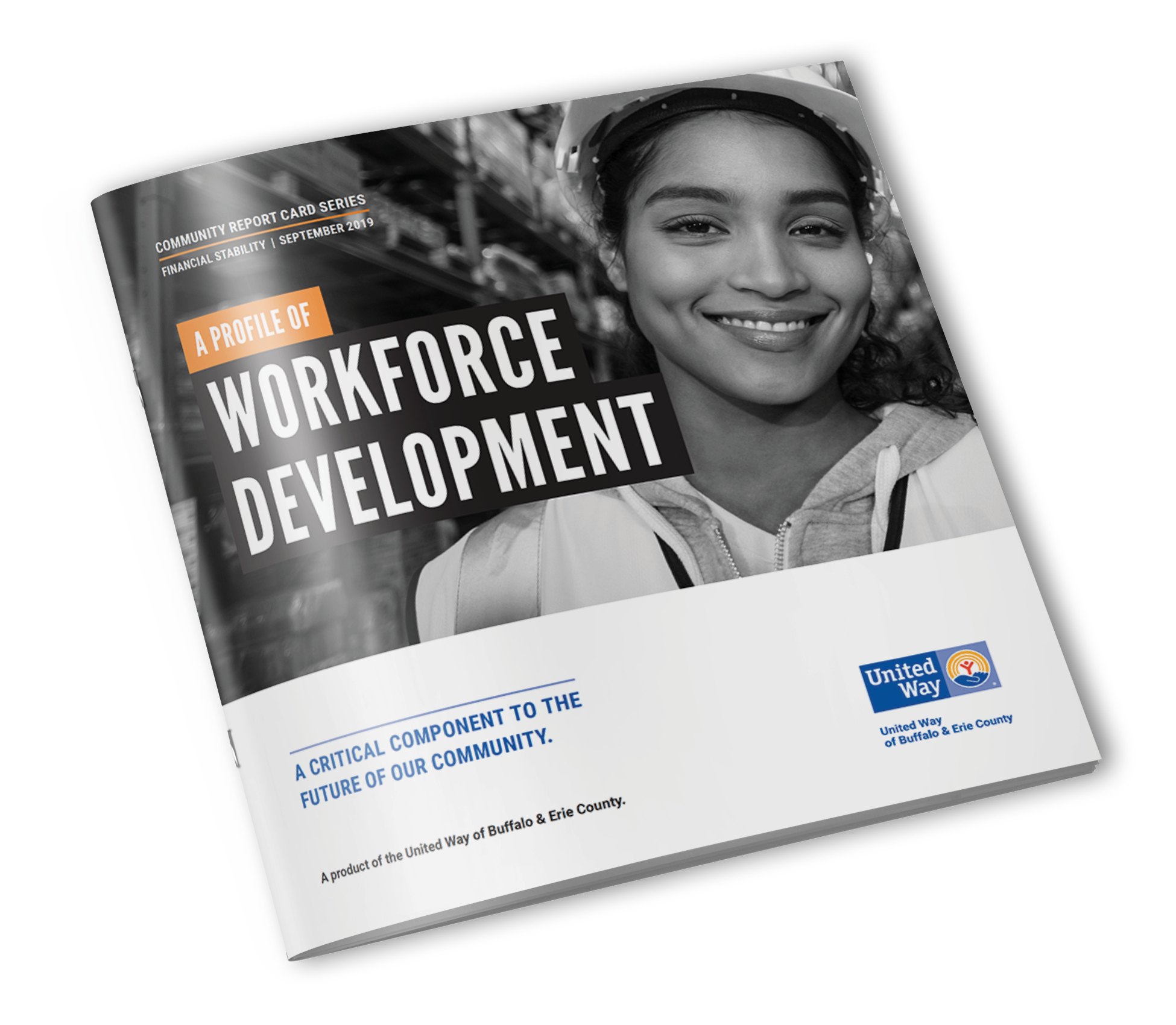 This is a picture of United Way's workforce development information magazine.