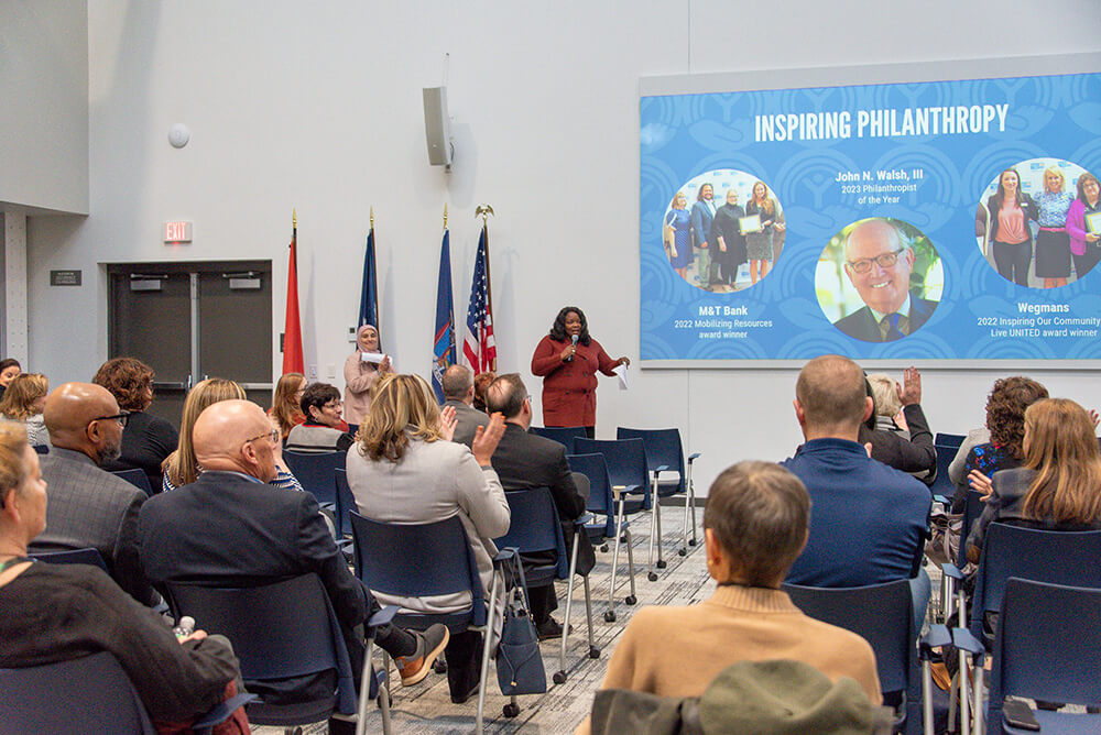 UNITED WAY’S NEW CEO SHARES VISION FOR THE FUTURE AT ANNUAL REPORT TO THE COMMUNITY Image